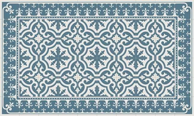 שטיח פיויסי טוסקנה כחול