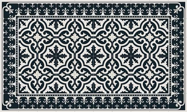 שטיח פיויסי טוסקנה שחור