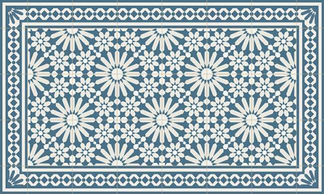 שטיח פיויסי טנג'יר כחול