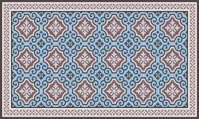 שטיח פיויסי קלאסיקו כחול