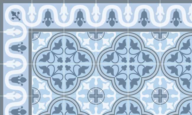שטיח פיויסי אנדריאה כחול