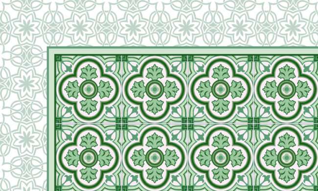 שטיח פיויסי הנרי ירוק