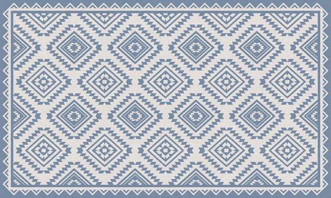 שטיח פיויסי קזבלנקה כחול