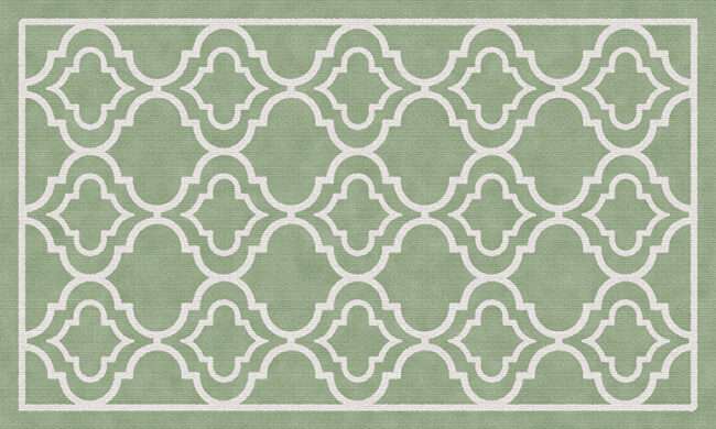 שטיח פיויסי דלהי ירוק