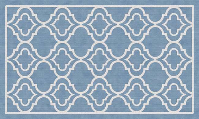שטיח פיויסי דלהי כחול