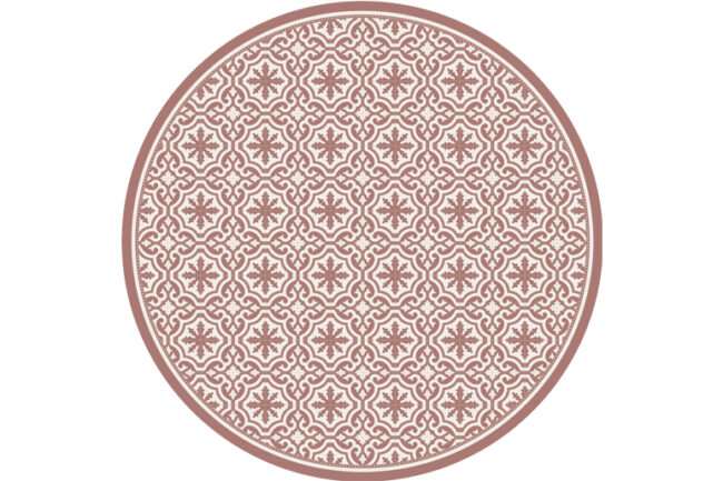 שטיח פיויסי עגול טוסקנה טרהקוטה
