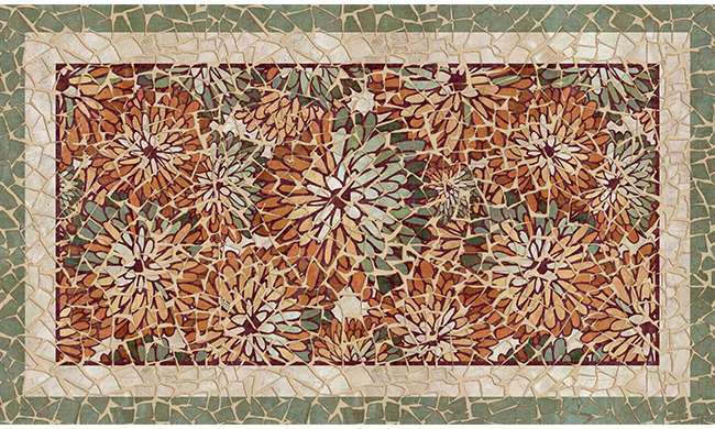 שטיח פיויסי פסיפס אסטרה ירוק