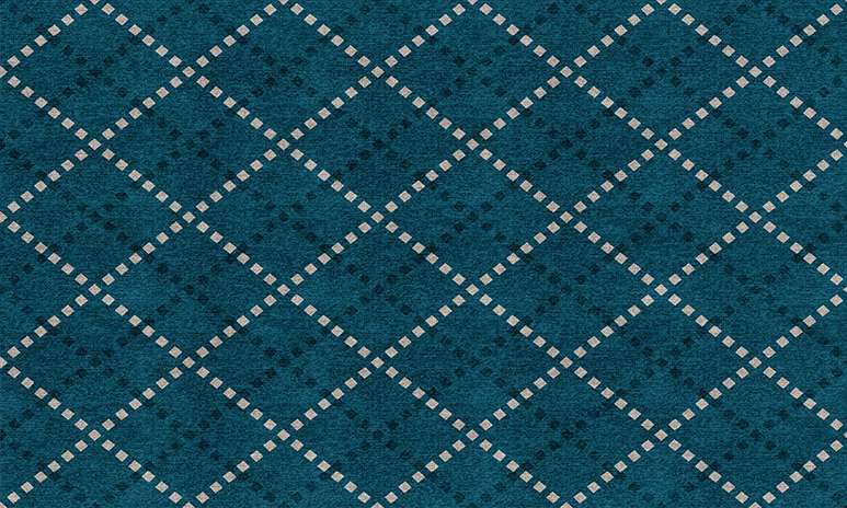 שטיח פיויסי לנדוור כחול