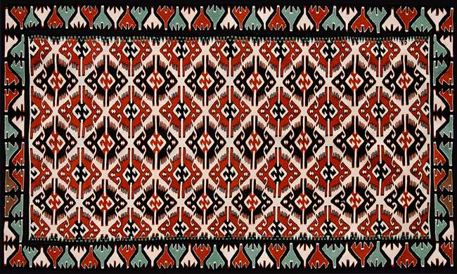 שטיח פיויסי עבה מוסקט אדום