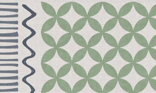שטיח פיויסי עבה נגה ירוק