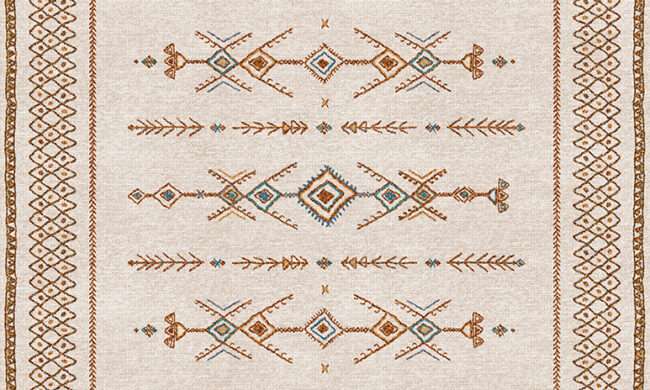 שטיח פיויסי טנריף בז' צבעוני